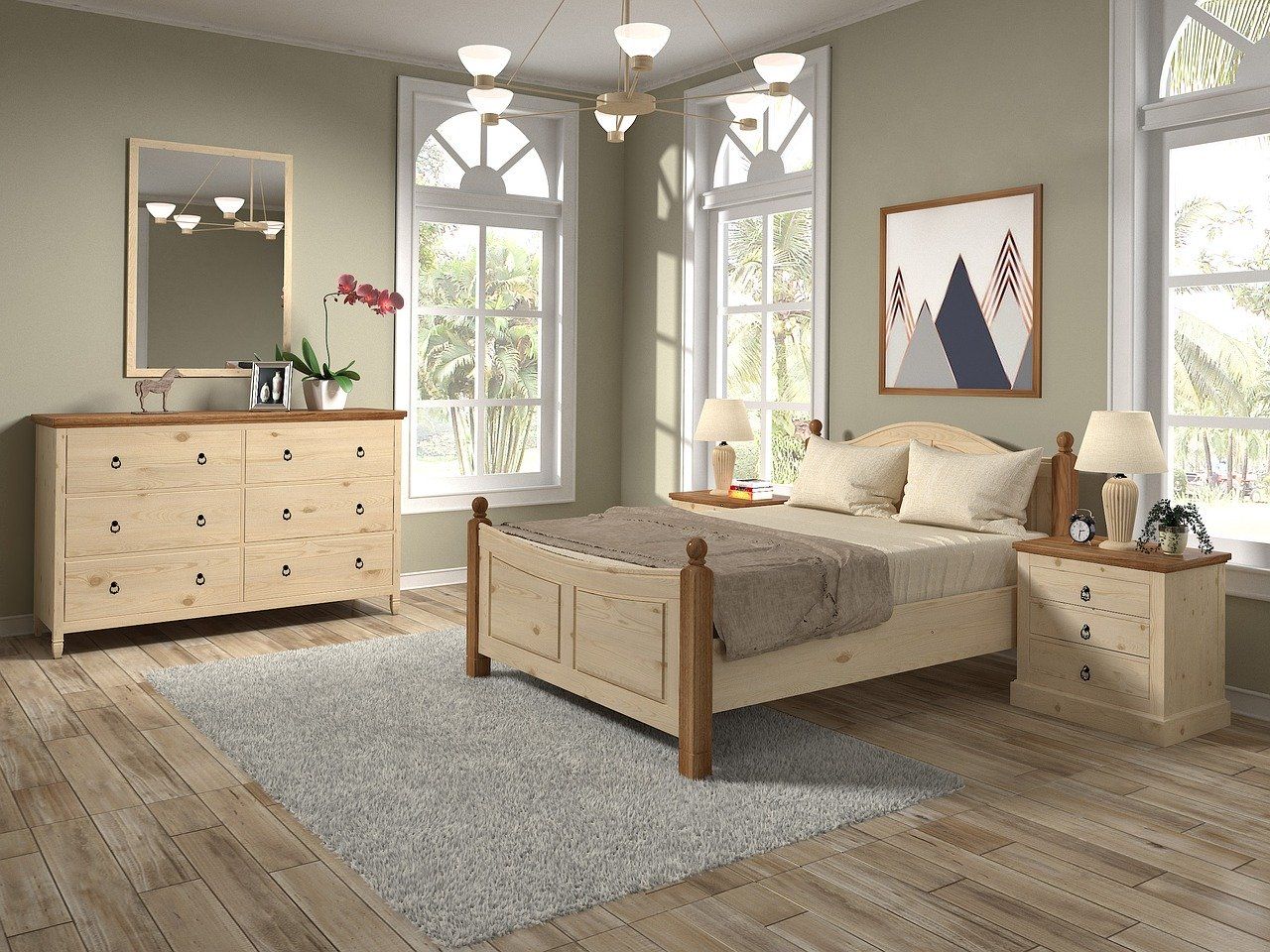 Drewniane łóżka – jakie mają zalety?